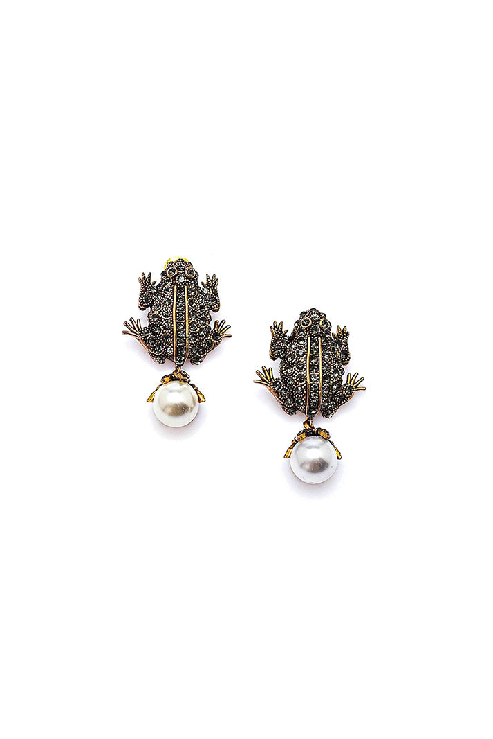 PRINCE FROG EARRINGS