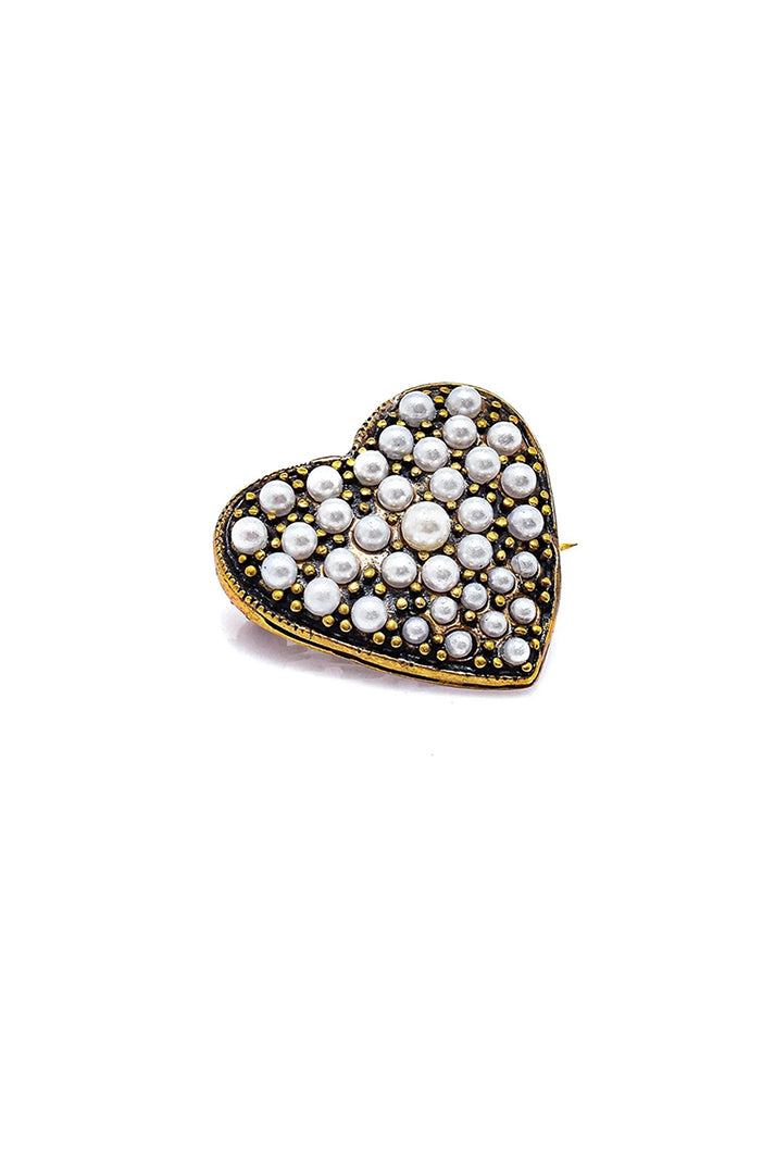 HEART BROOCH